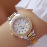 Reloj de pulsera de acero inoxidable para mujer 1