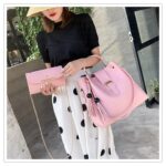 Conjunto de bolsos de piel para mujer 31