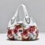 Bolso de hombro con estampado de flores para mujer 14