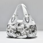 Bolso de hombro con estampado de flores para mujer 2