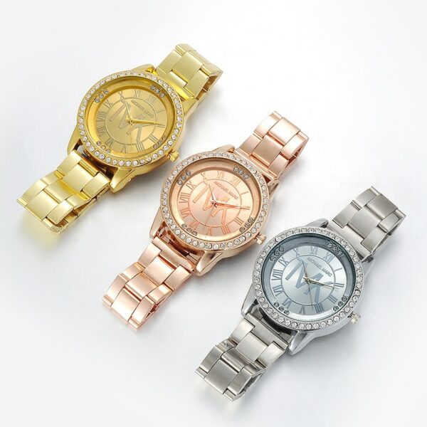 Reloj de lujo con diamantes para Mujer 5