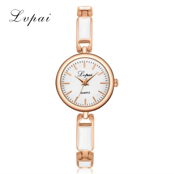 Reloj de pulsera de cuarzo con diamantes de imitación de acero inoxidable para mujer, pulsera de moda Unisex, 2022 3