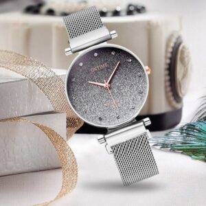 Reloj de pulsera de acero inoxidable para mujer 1