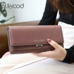 Aliwood-cartera de lujo para Mujer, de gran capacidad cartera larga, bolso para teléfono, tarjetero, 2022 1