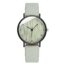 Reloj de pulsera informal para Mujer, relojes de cuarzo con correa de cuero blanco, elegantes y sencillos 12