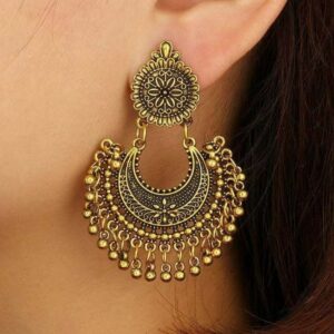 Aretes Pendientes De Jhumka India Étnica