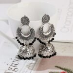 Pendientes Retro Con Campanas Turcas Aretes De Borla Indio, Jhumka 1