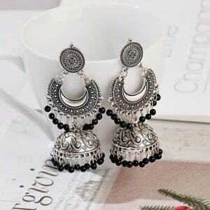 Pendientes Retro Con Campanas Turcas Aretes De Borla Indio, Jhumka