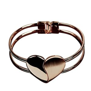 Pulsera De Moda Brazalete Elegante Con Forma De Corazón 2